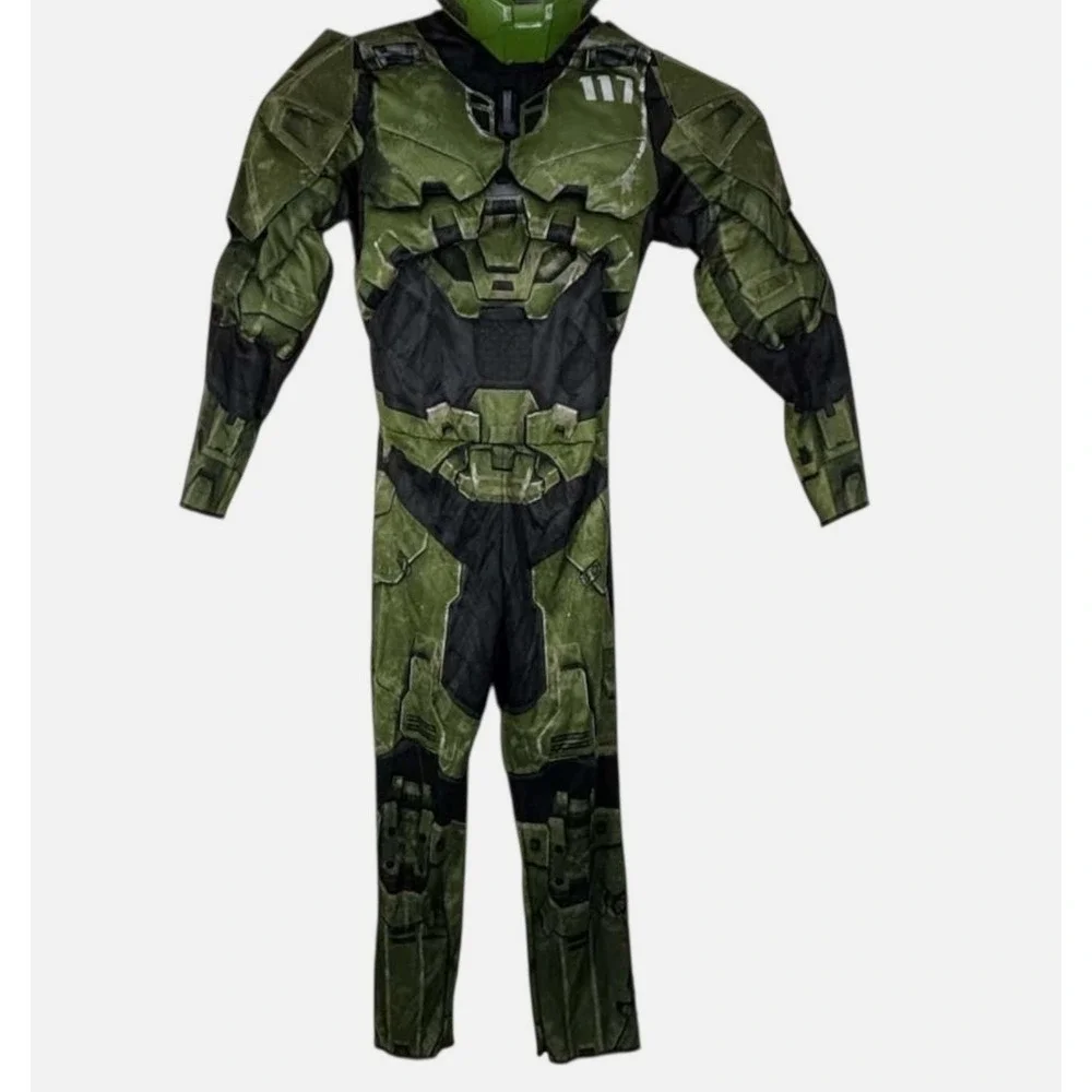 Halo Childs Infinite Master Chief Child Halloween Costume - US Size Medium (7-8)